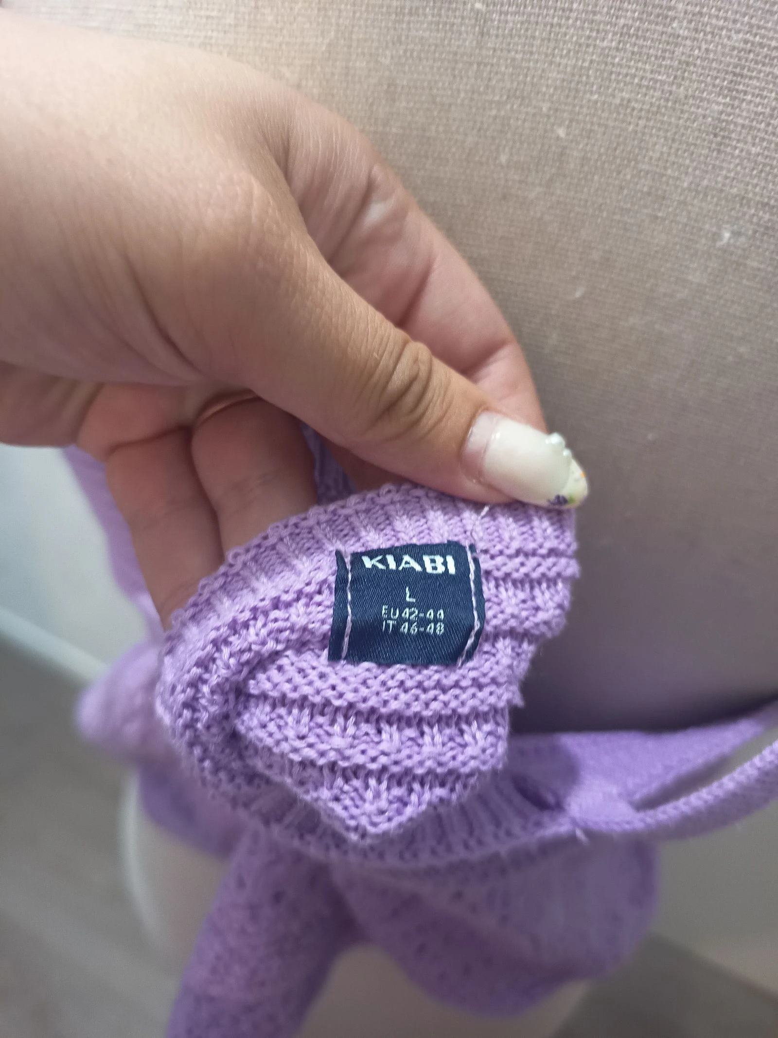 Jolie top en maille Kiabi taille L  – photo 5